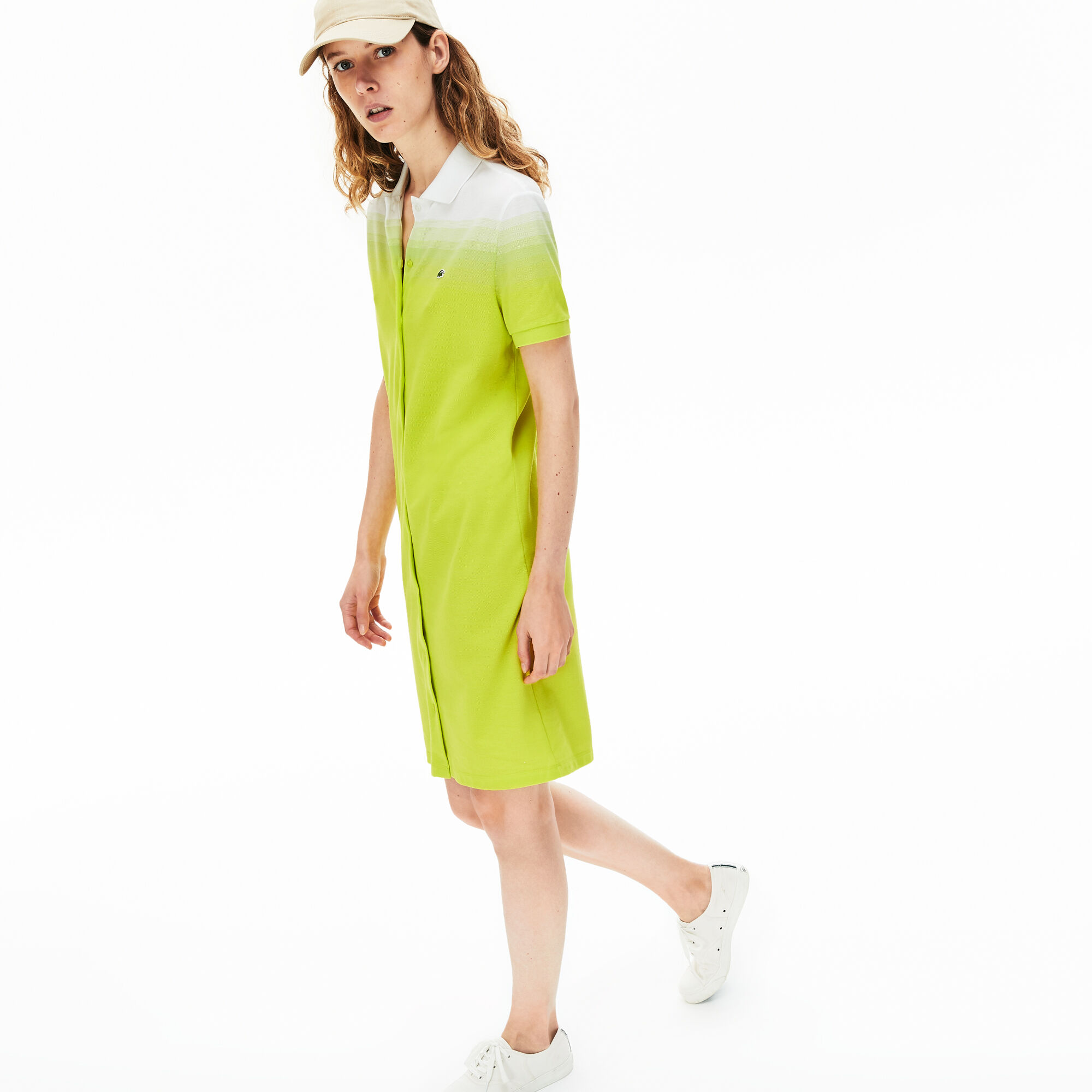Women's Made in France Cotton Piqué Polo Dress Women's Made in France Cotton Piqué Polo Dress