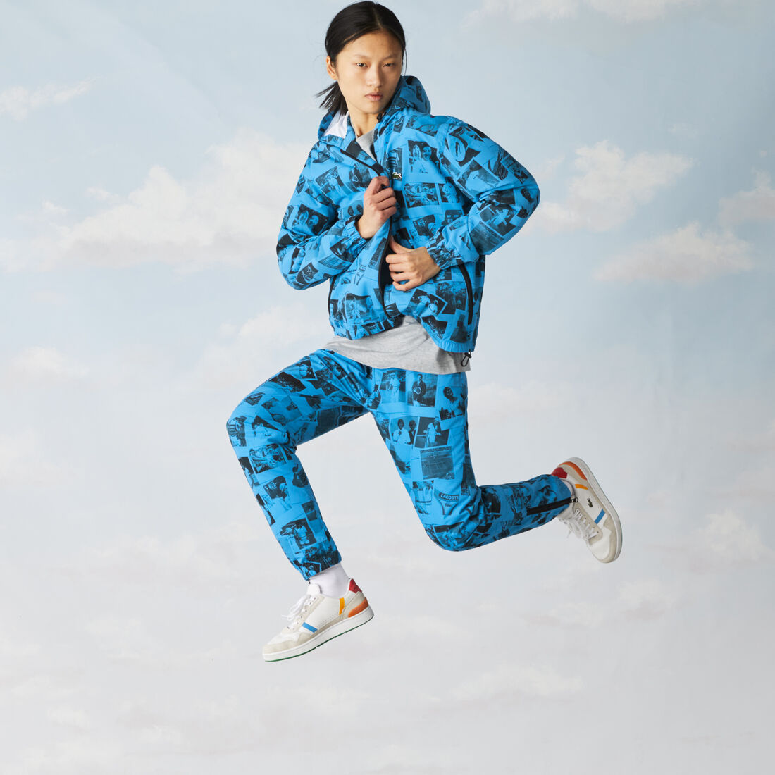 Unisex Lacoste LIVE Polaroid Collaboration Zip Jacket Unisex Lacoste LIVE Polaroid Collaboration Zip Jacket