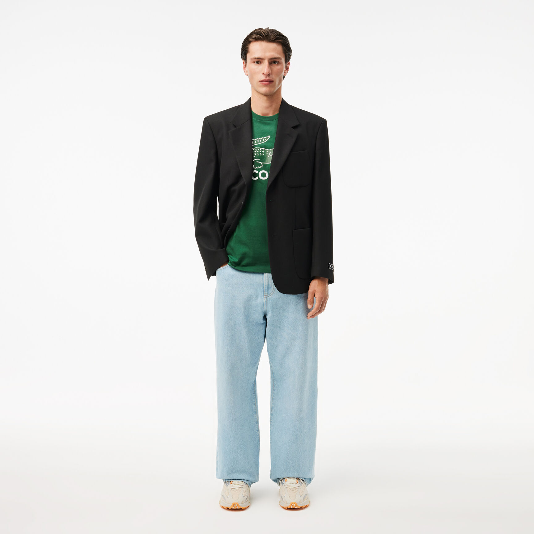 Cotton Jersey Signature Print T-shirt