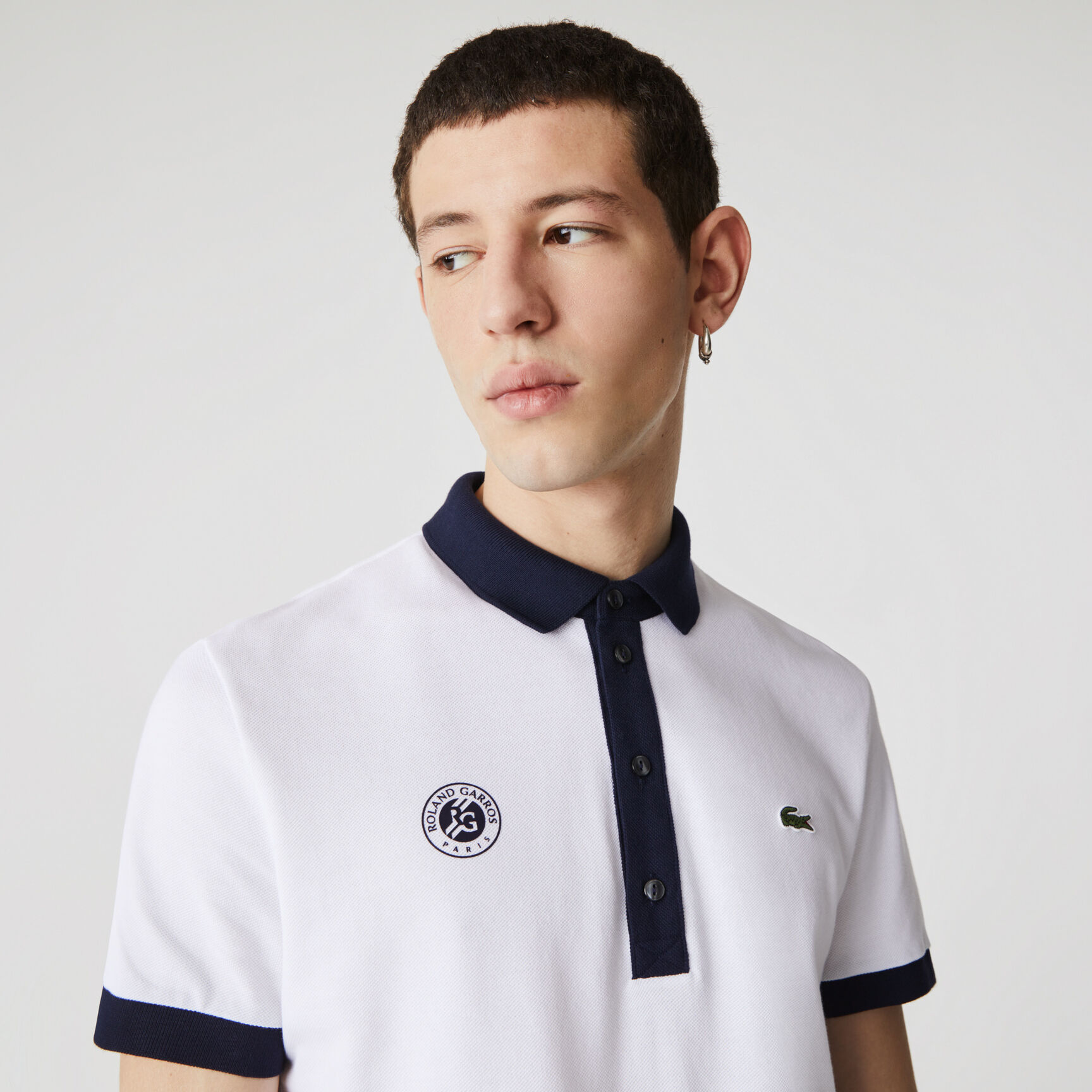 Men’s Lacoste SPORT French Open Edition Cotton Piqué Polo Shirt Men’s Lacoste SPORT French Open Edition Cotton Piqué Polo Shirt