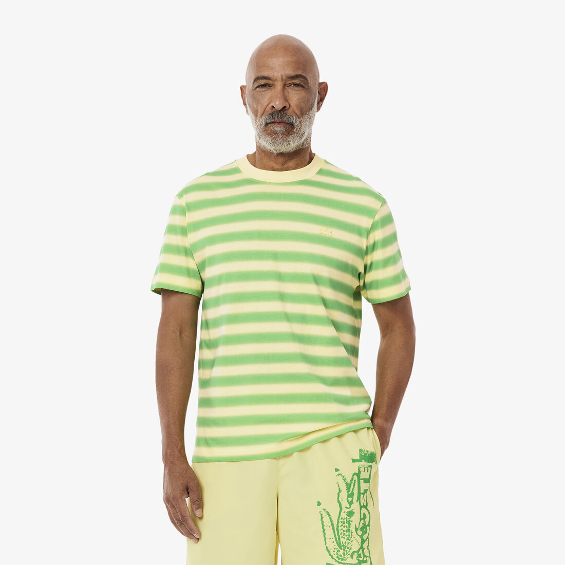 Stripe Print Jersey T-shirt