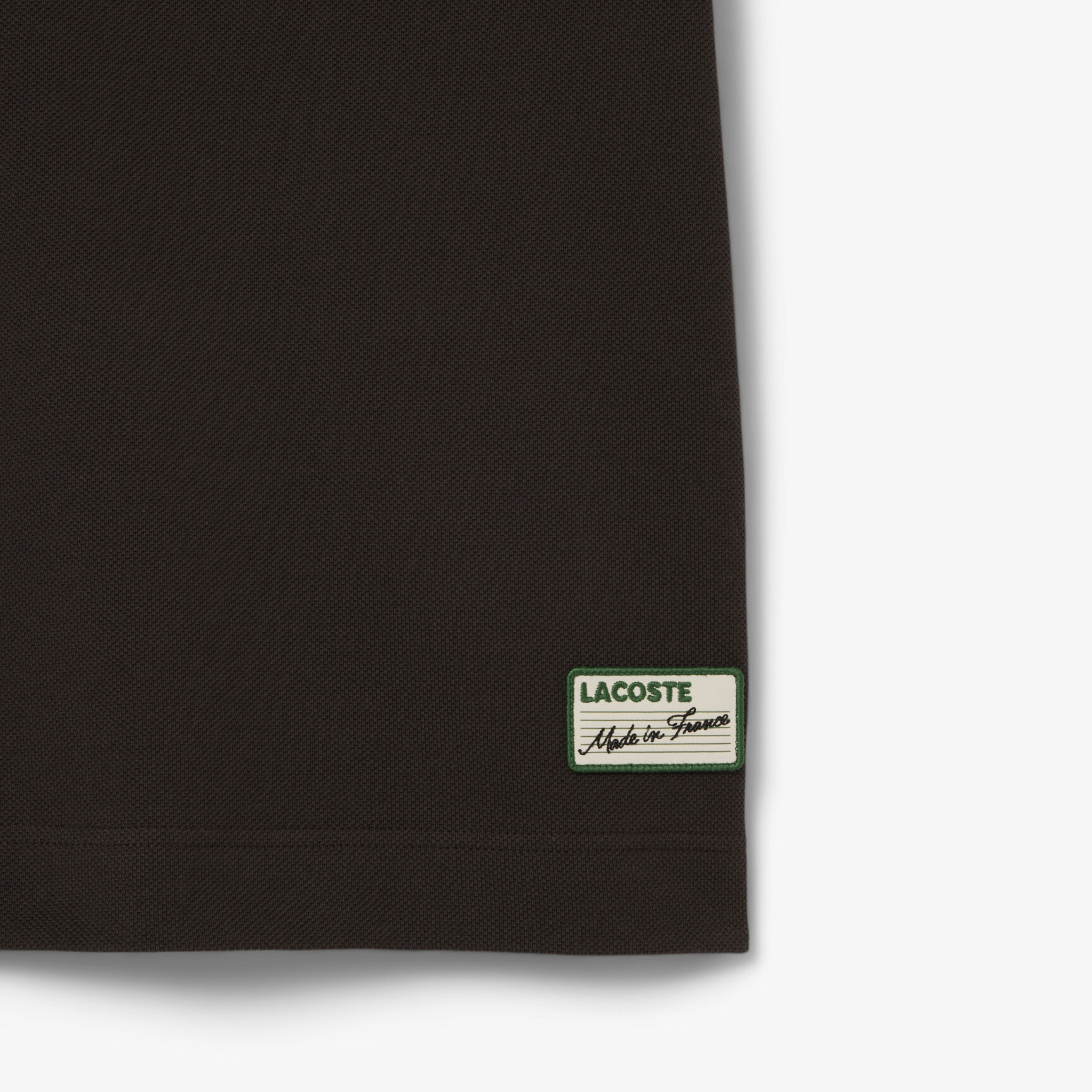 French Made Classic Fit Stripe Collar Polo Shirt