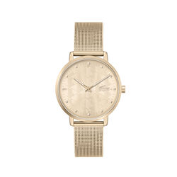 lacoste crocorigin leather watch