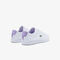 women s lacoste carnaby leather popped heel sneakers