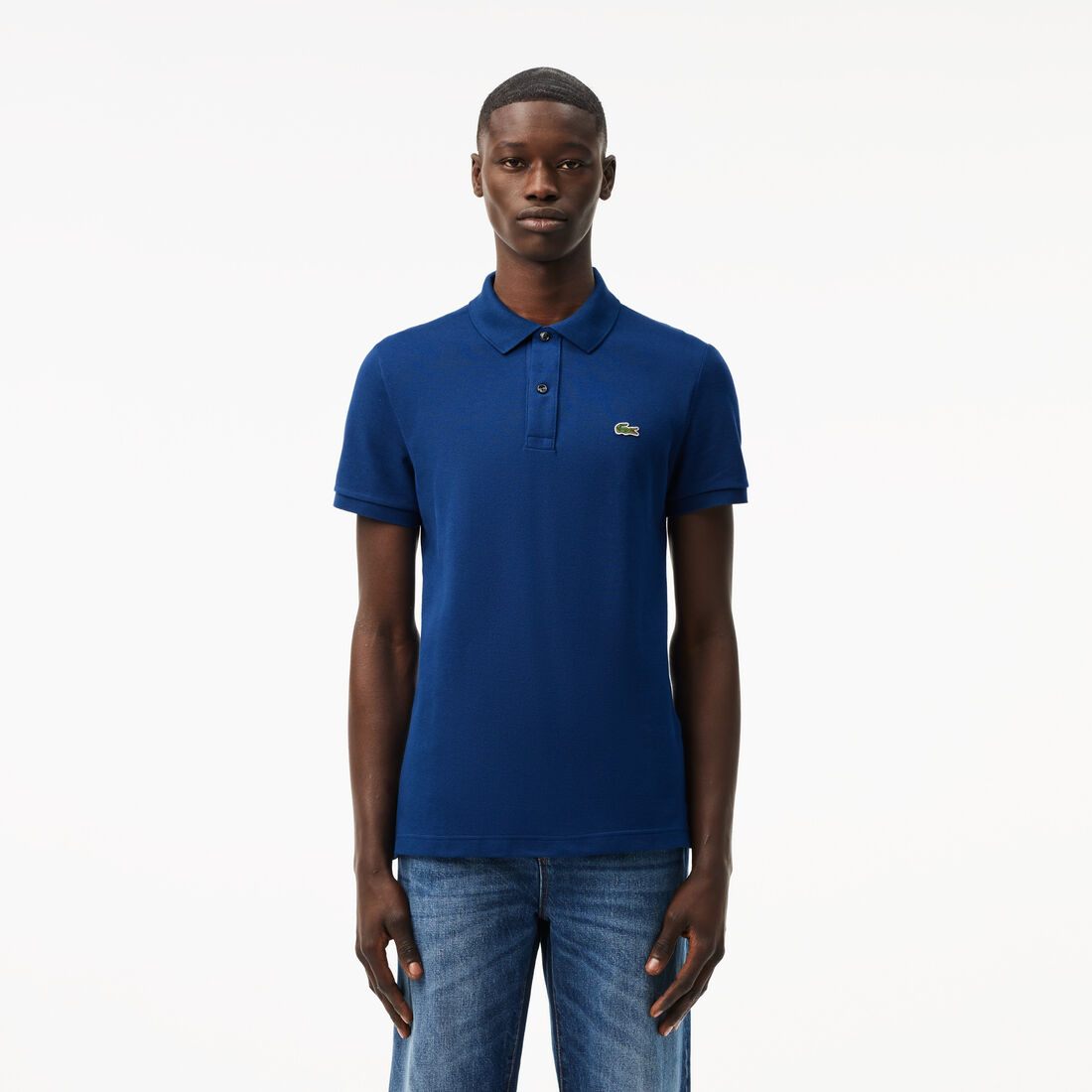 Slim Fit L.12.12 Pique Polo Shirt