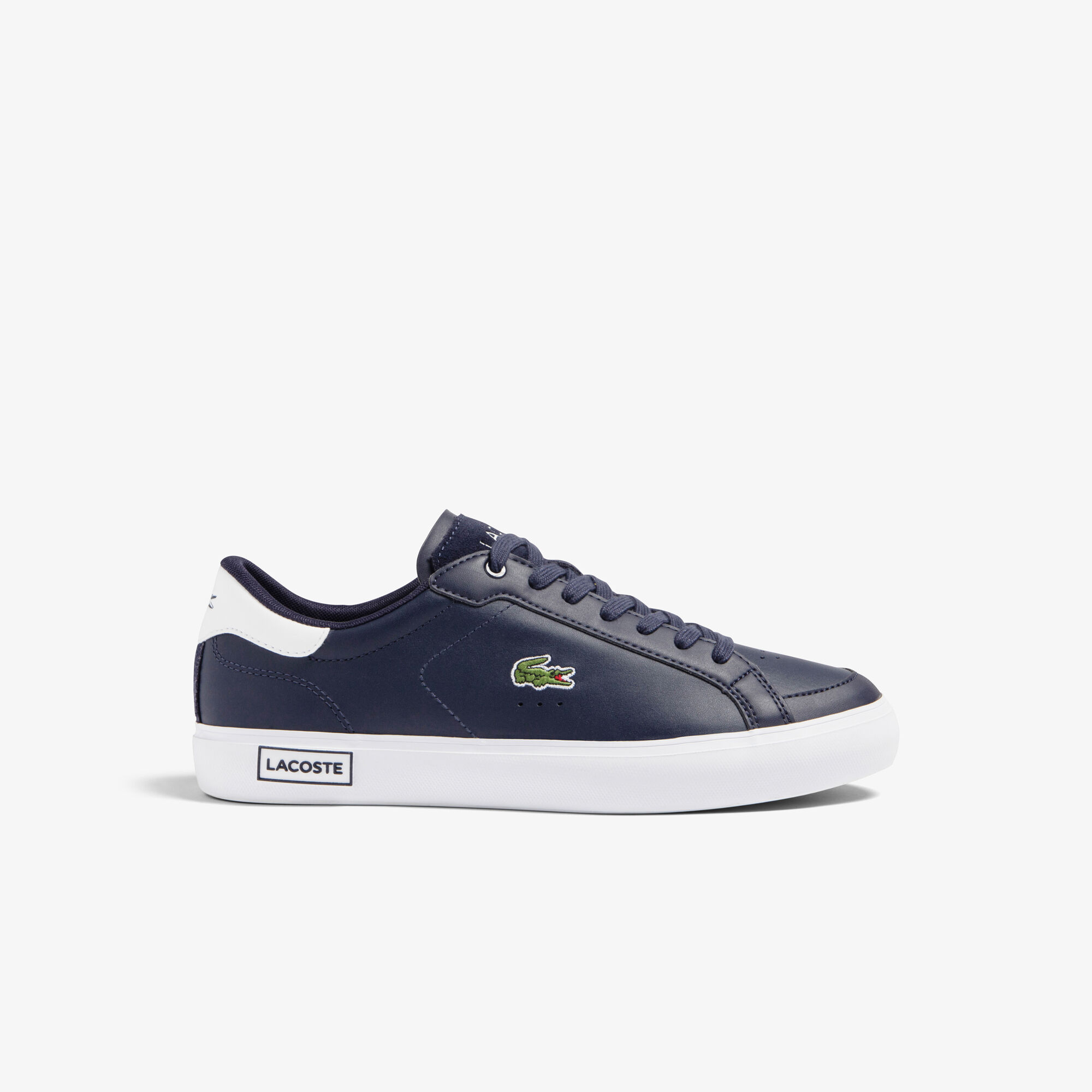 Lacoste lerond top navy leather