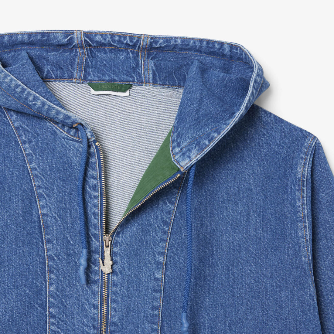 Oversized Denim Popover Jacket Oversized Denim Popover Jacket