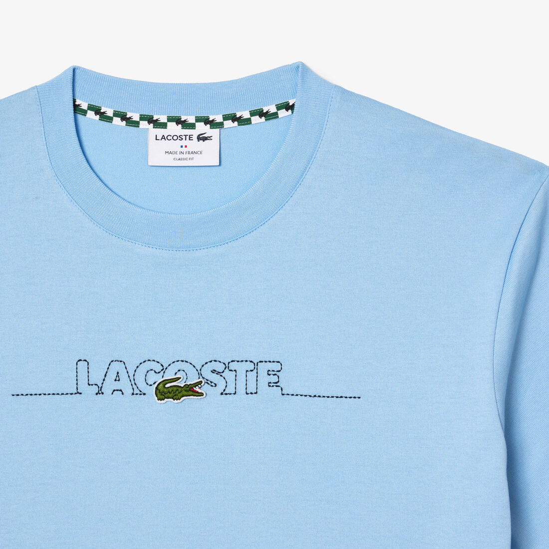 French Made Embroidered T-shirt French Made Embroidered T-shirt