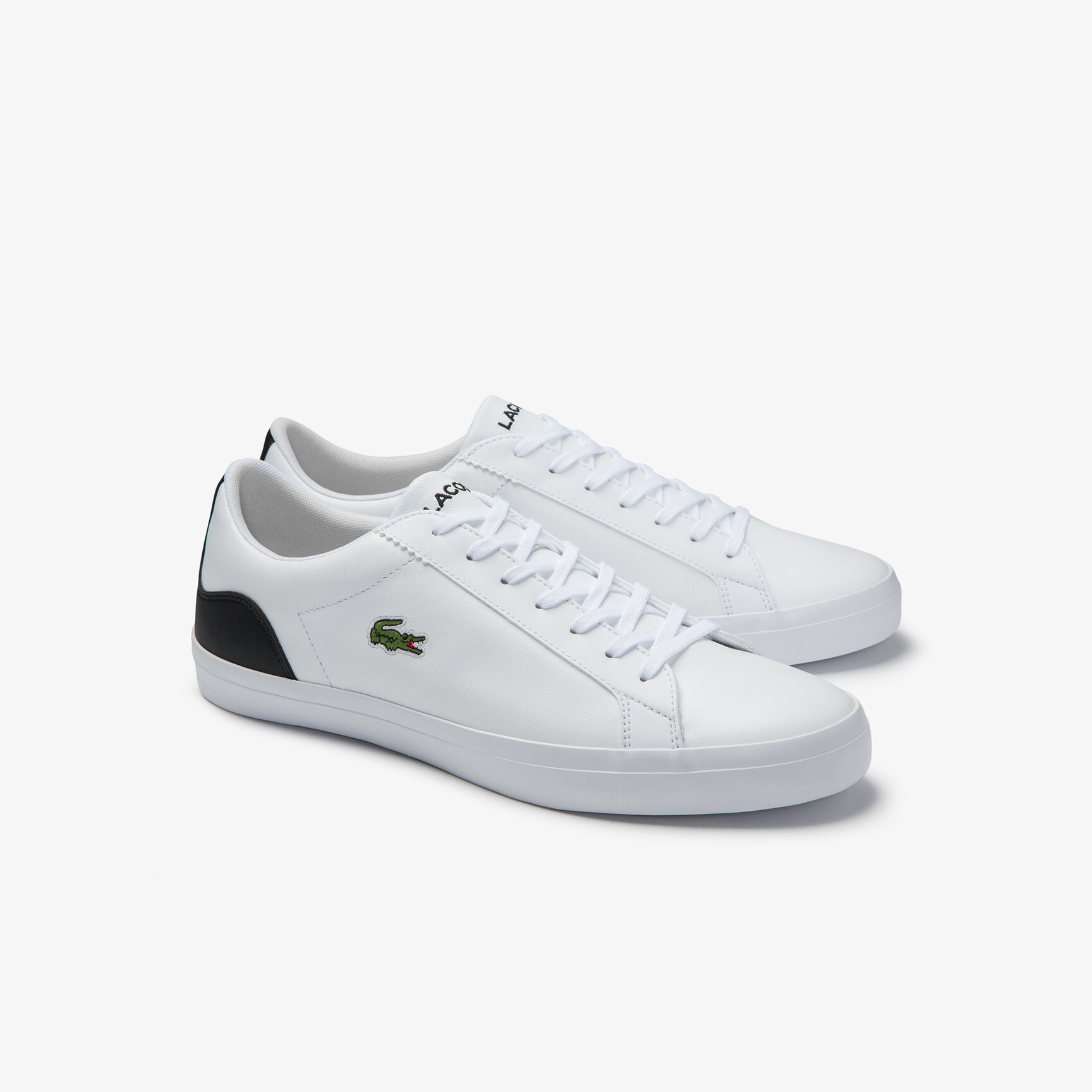 Men's Lerond Textured Leather and Synthetic Trainers