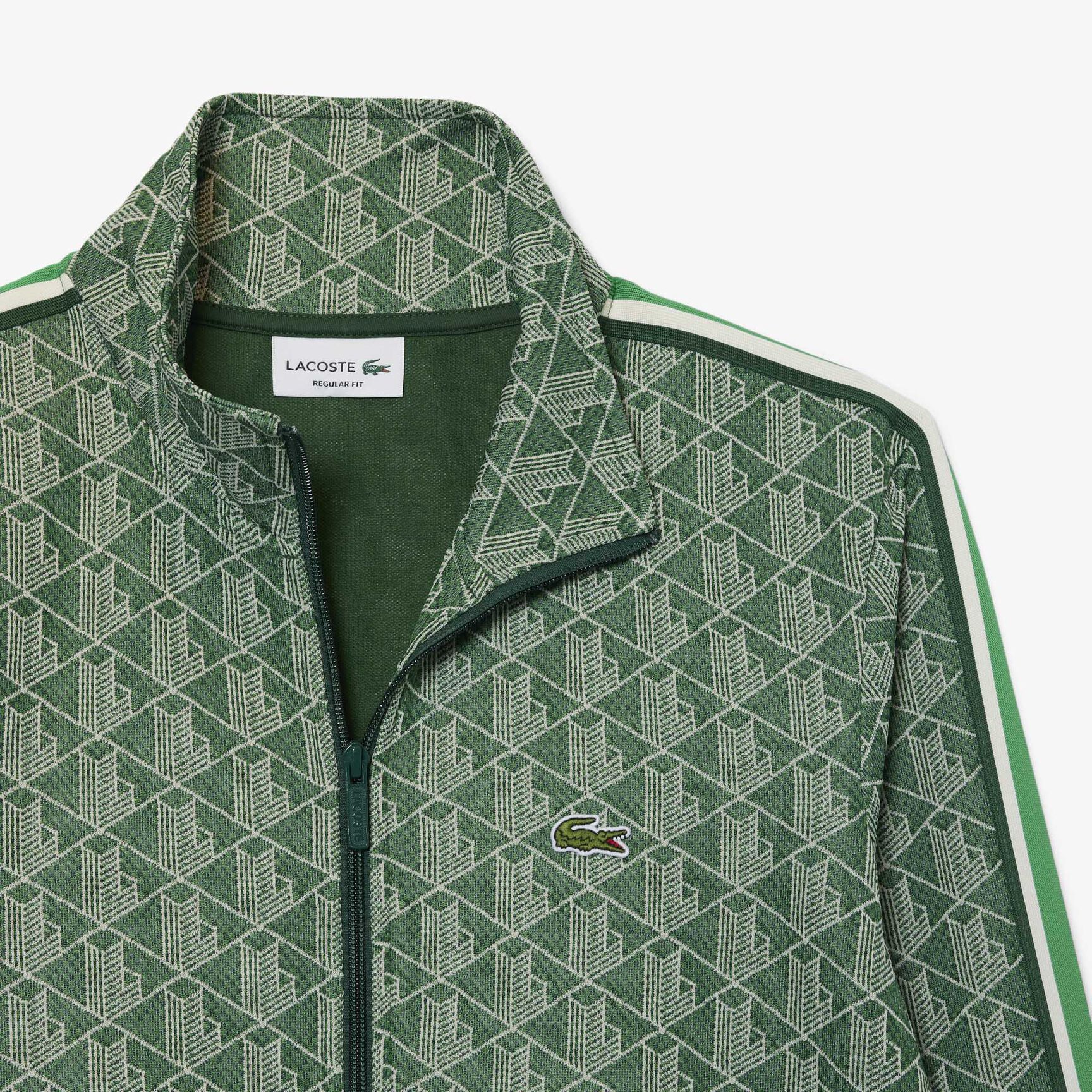Paris Zip-Up Jacquard Track Jacket