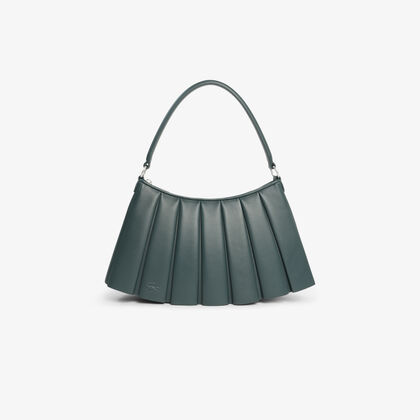 lacoste medium lenglen leather bag