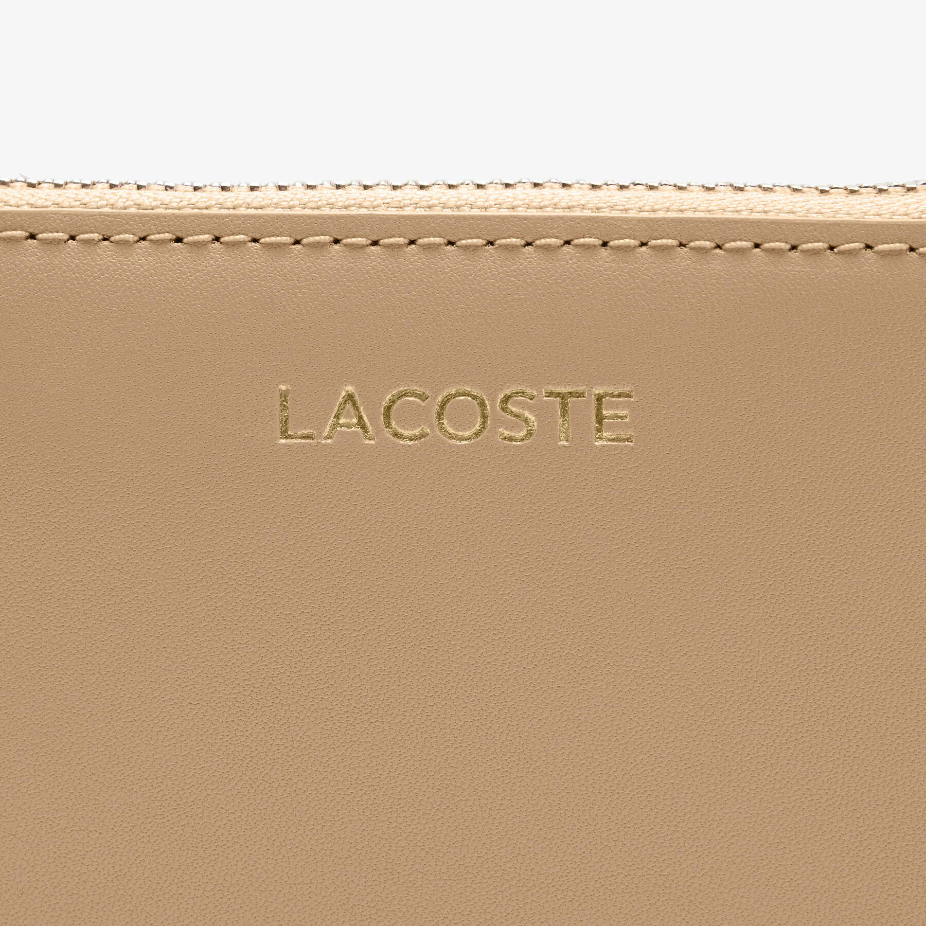 small lacoste casual zipped billfold