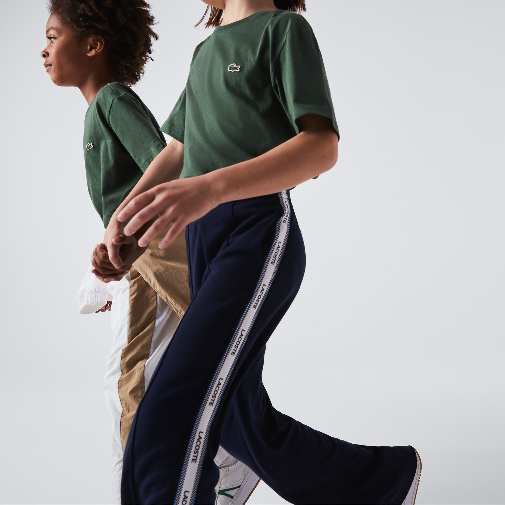 Kids' Crew Neck Cotton Jersey T-shirt