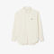 Oversized Polo Style Flannel Shirt Oversized Polo Style Flannel Shirt