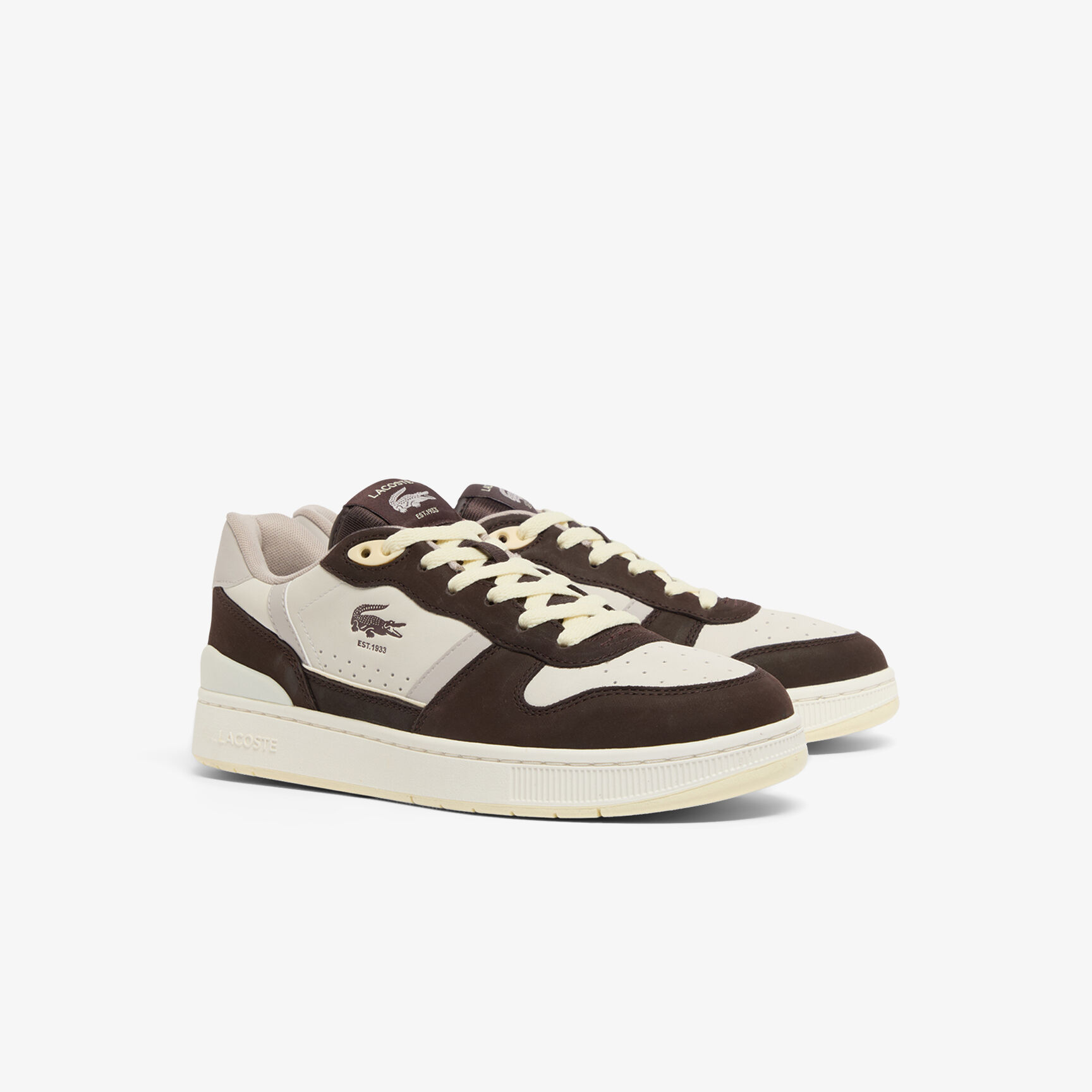 Men's T-Clip Set Leather Sneakers