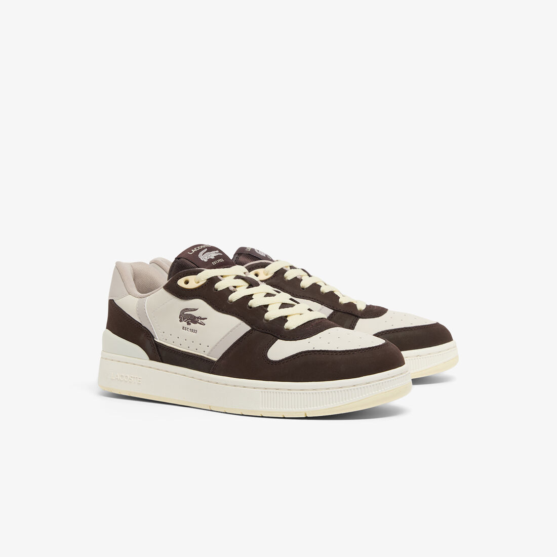 Men's T-Clip Set Leather Sneakers Men's T-Clip Set Leather Sneakers