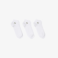 lacoste 3 pack low socks
