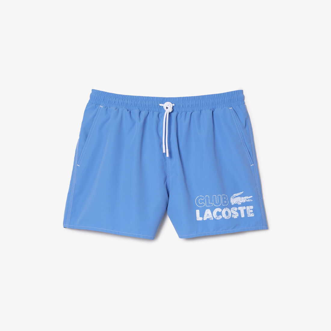 Men’s Lacoste Quick Dry Swim Trunks with Integrated Lining