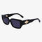Rectangle Acetate Monogram Sunglasses lacoste rectangle acetate monogram sunglasses