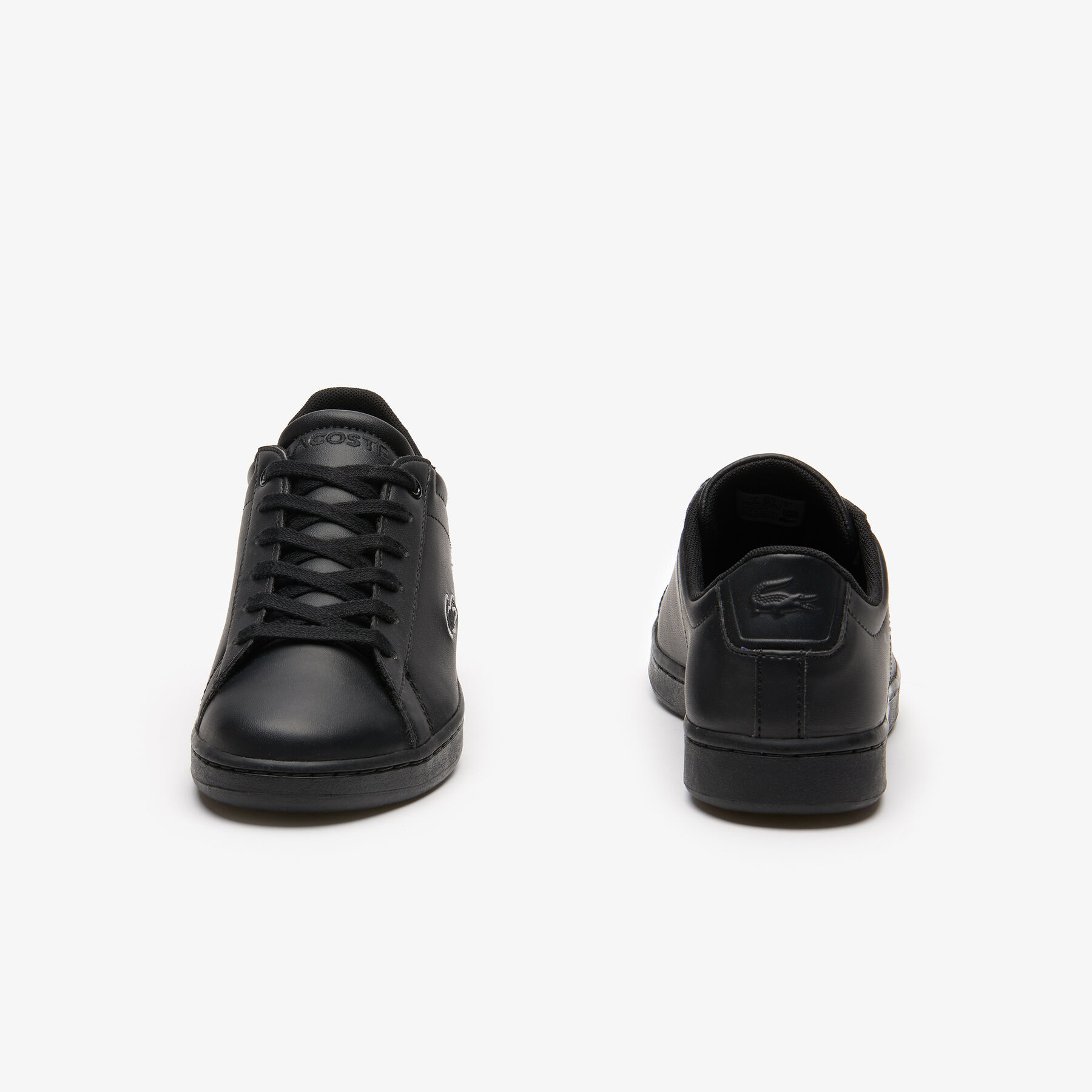 Juniors' Carnaby Evo Lace-up Mesh-lined Synthetic Trainers lacoste juniors carnaby evo lace up mesh lined synthetic trainers