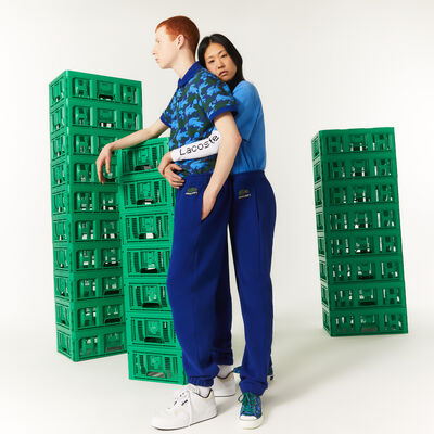 Unisex Lacoste X Minecraft Organic Cotton Fleece Joggers