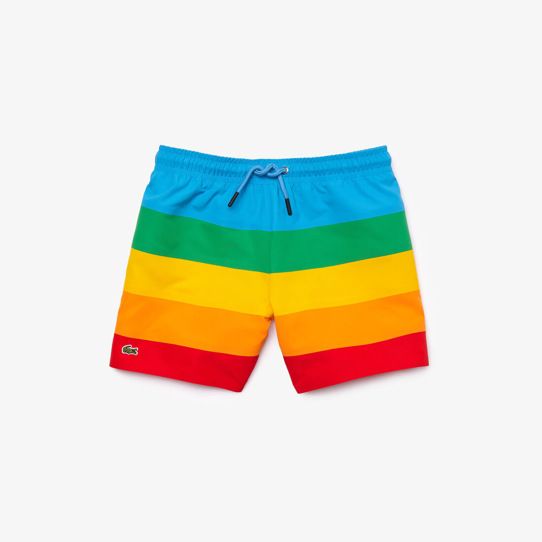 Boys’ Polaroid Collaboration Color Striped Swimming Trunks Boys’ Polaroid Collaboration Color Striped Swimming Trunks