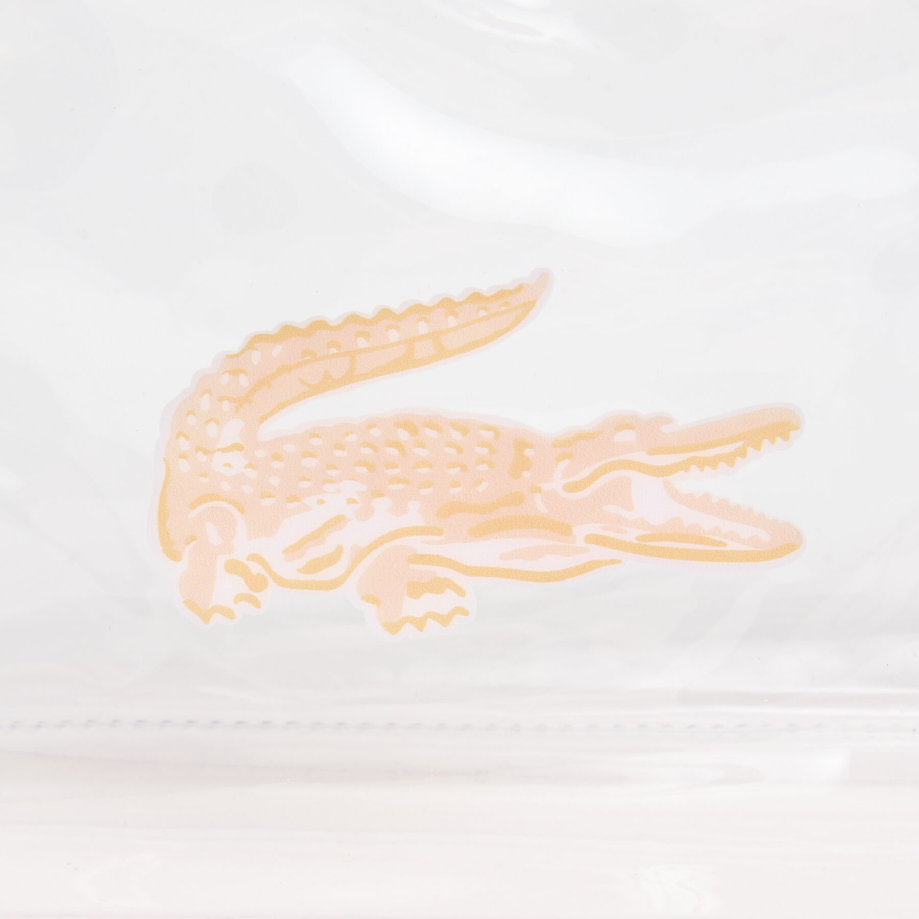 lacoste anna transparent cosmetic bag