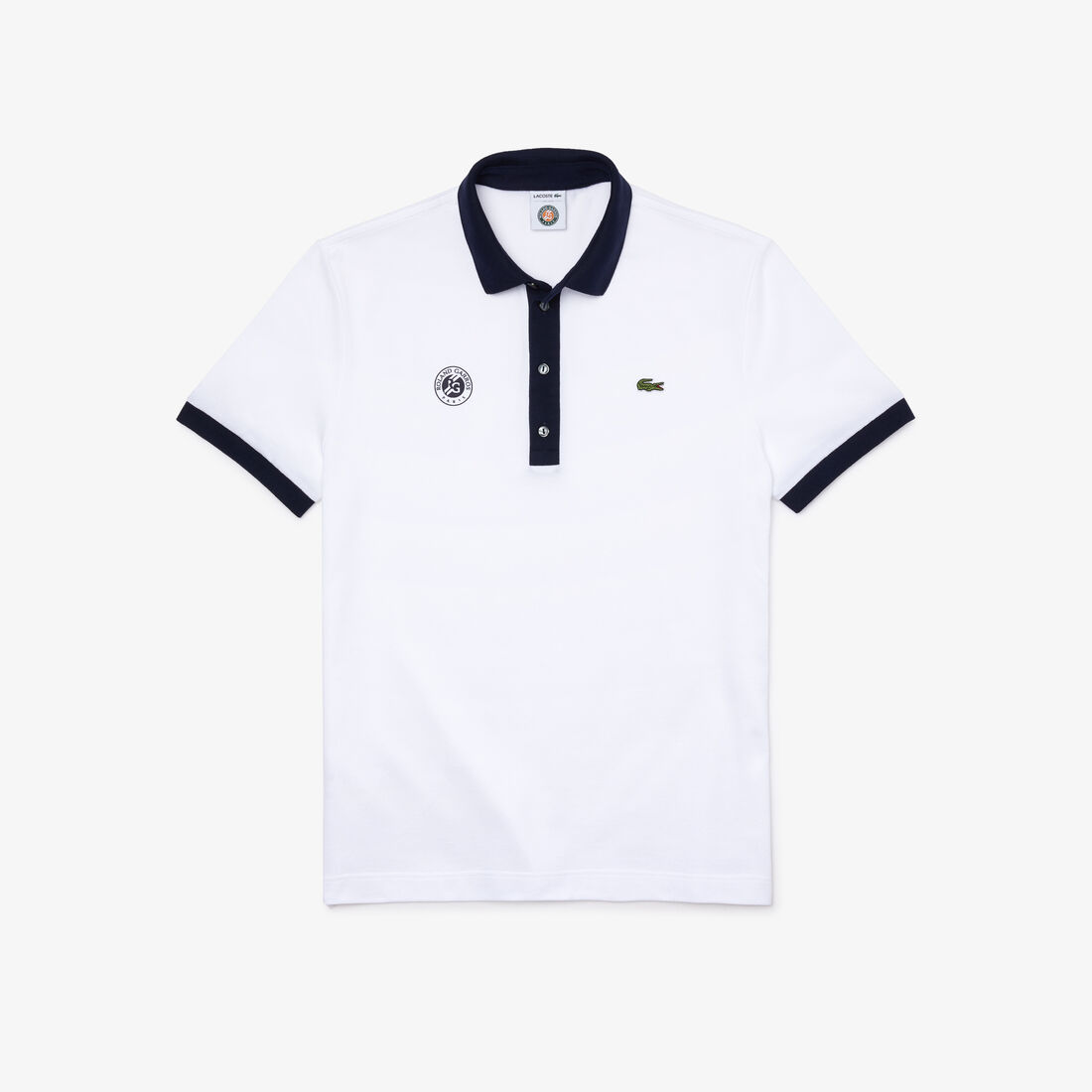Men’s Lacoste SPORT French Open Edition Cotton Piqué Polo Shirt Men’s Lacoste SPORT French Open Edition Cotton Piqué Polo Shirt