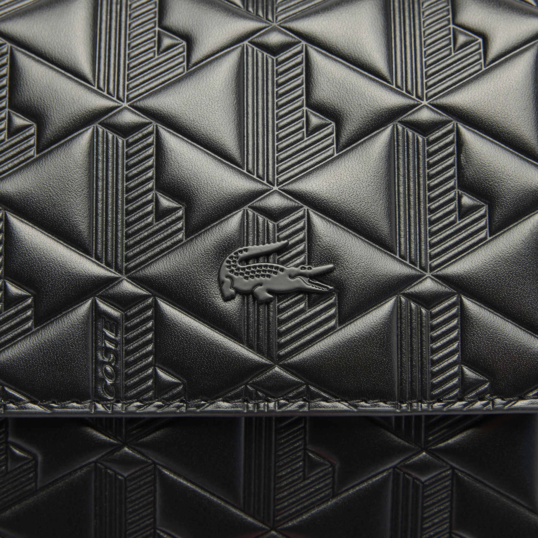 Maheki Embossed Leather Shoulder Bag