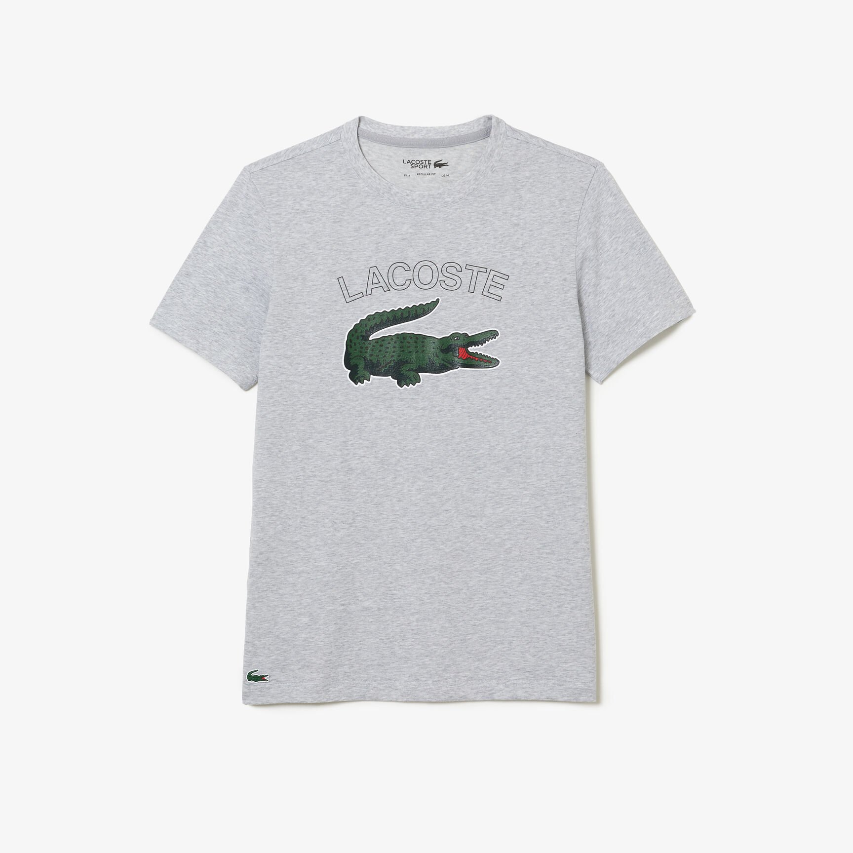 تيشيرت جيرسيه بطبعة تمساح للرجال مجموعة Lacoste SPORT تيشيرت جيرسيه بطبعة تمساح للرجال مجموعة Lacoste SPORT