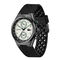 lacoste black silicone strap men s watch