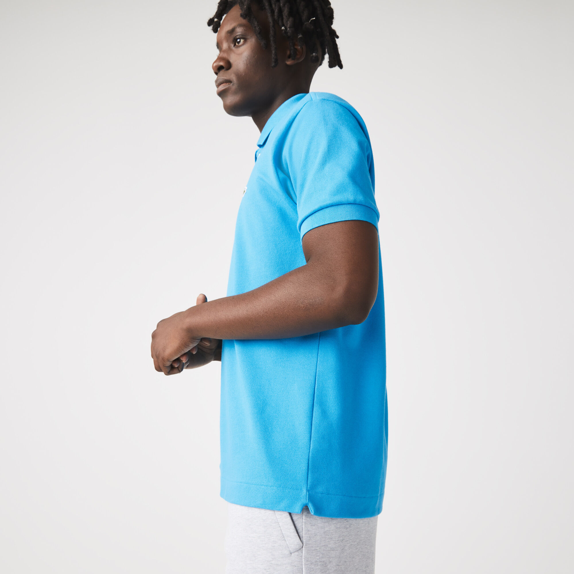Classic Fit L.12.12 Original Polo Shirt, TURQUOISE | LACOSTE QA