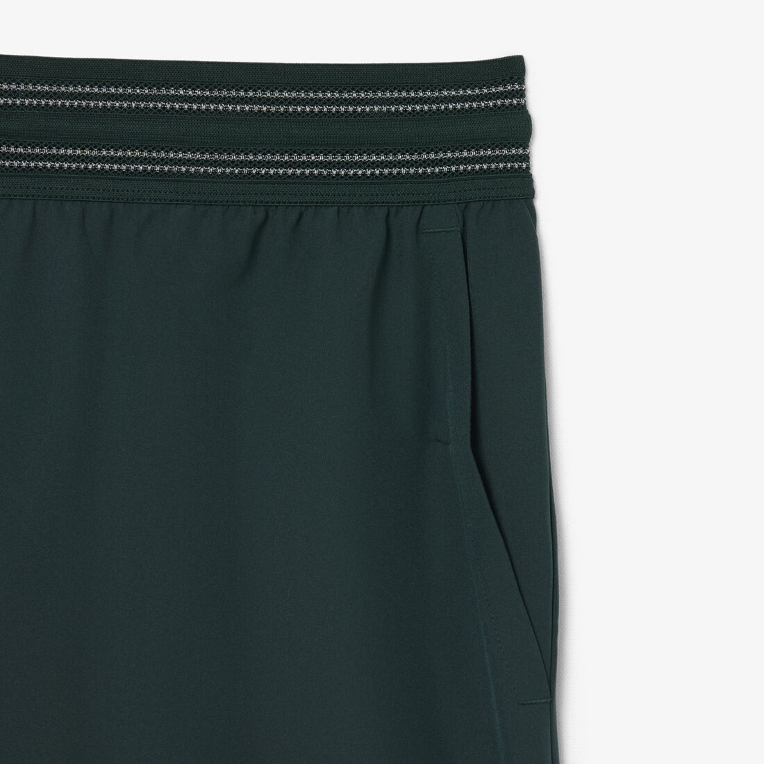 lacoste ultra dry reflective tennis shorts