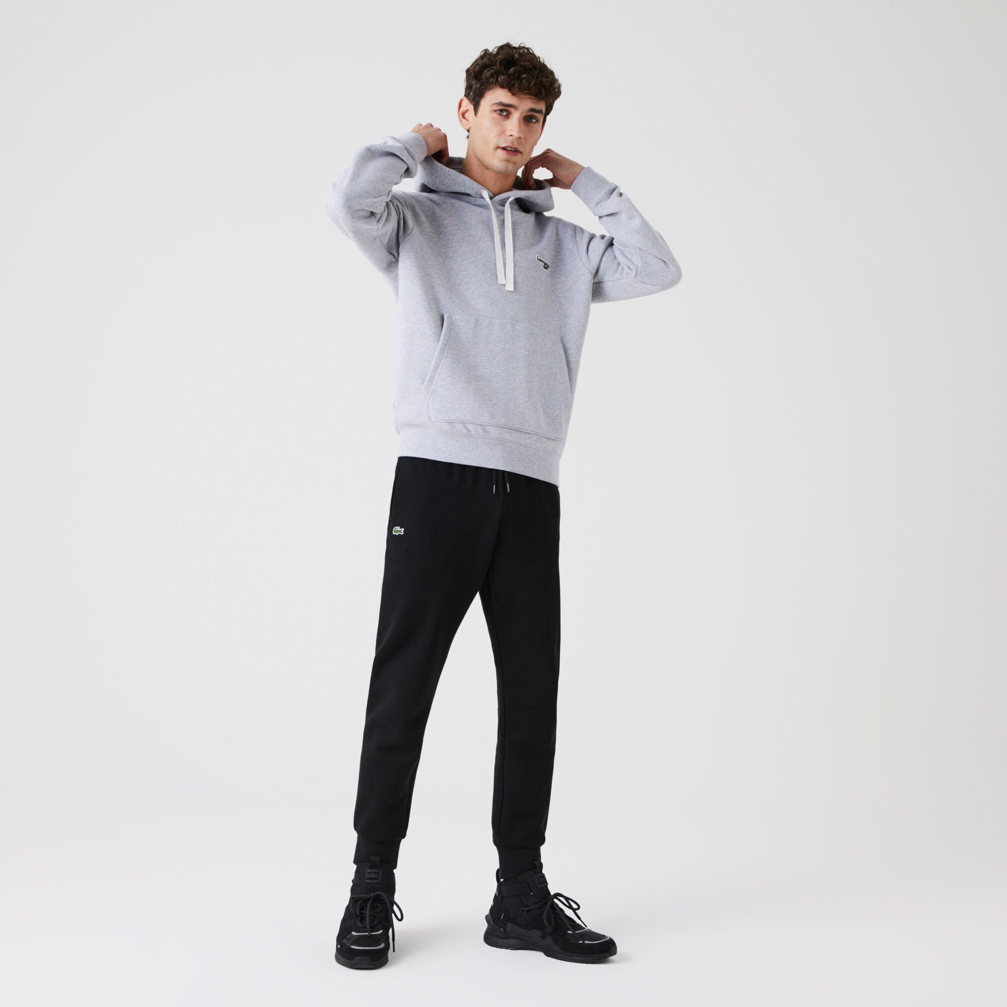 Lacoste sport fleece jogger pants clearance