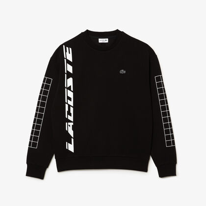 Men's Lacoste Loose Fit Two-ply Piqué Sweatshirt