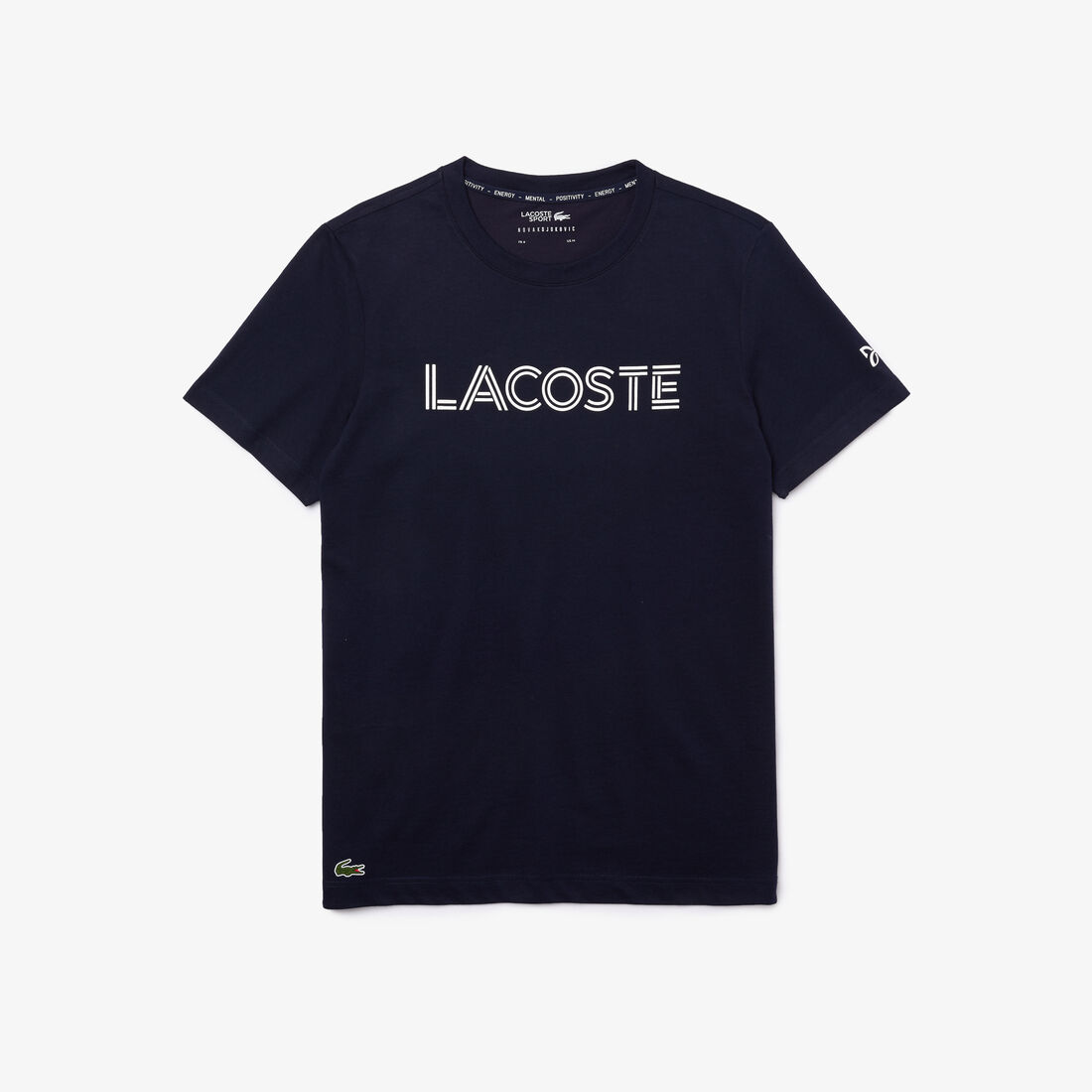Men's Lacoste SPORT x Novak Djokovic Breathable Print T-shirt