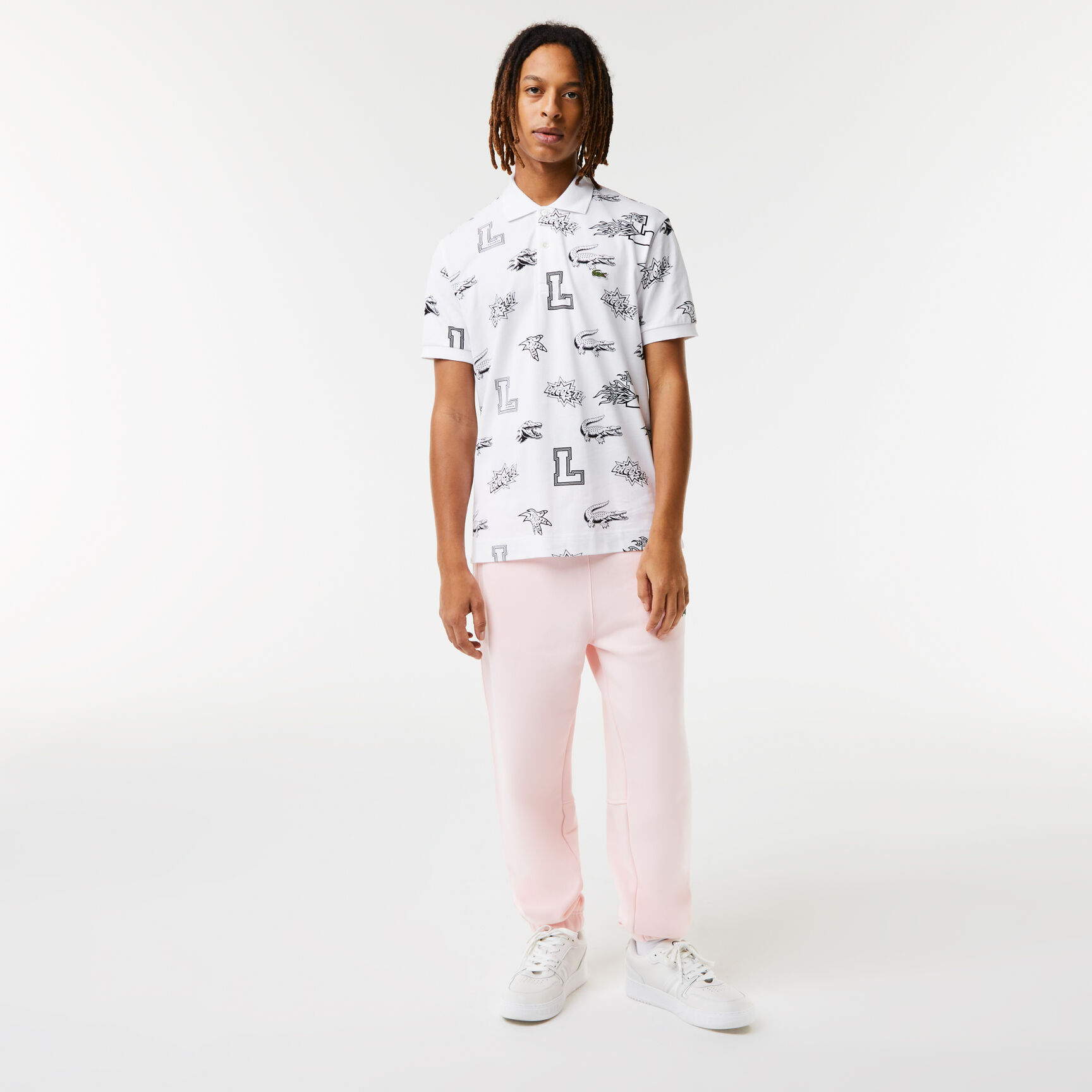 Unisex Lacoste Holiday Custom Print Polo Unisex Lacoste Holiday Custom Print Polo