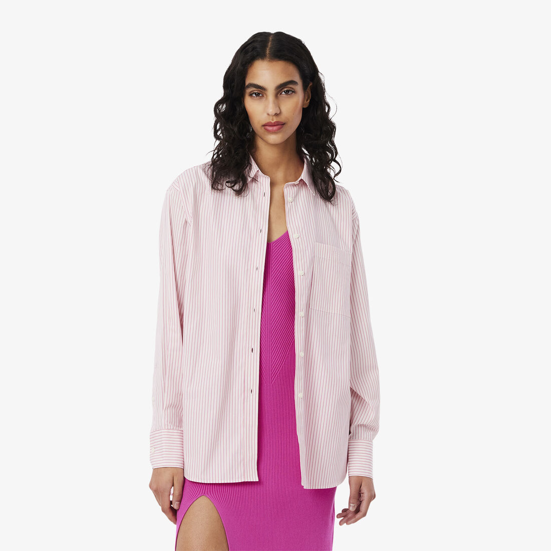 Oversized Cotton Poplin Shirt