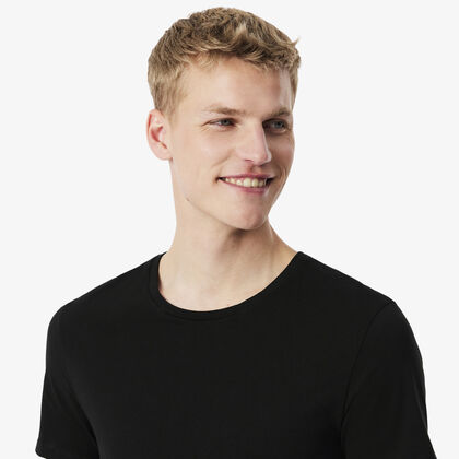 lacoste 3 pack slim fit loungewear t shirts