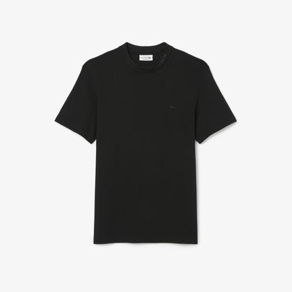 Jacquard Branded Pique T-shirt