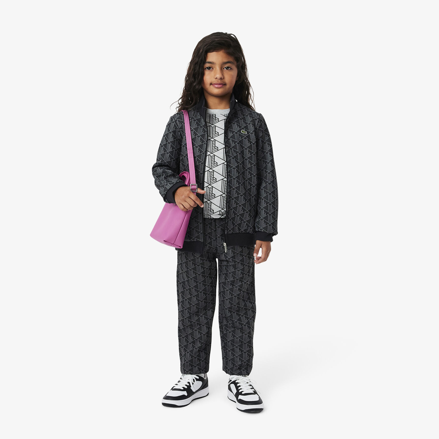 Monogram Print Cotton T-shirt