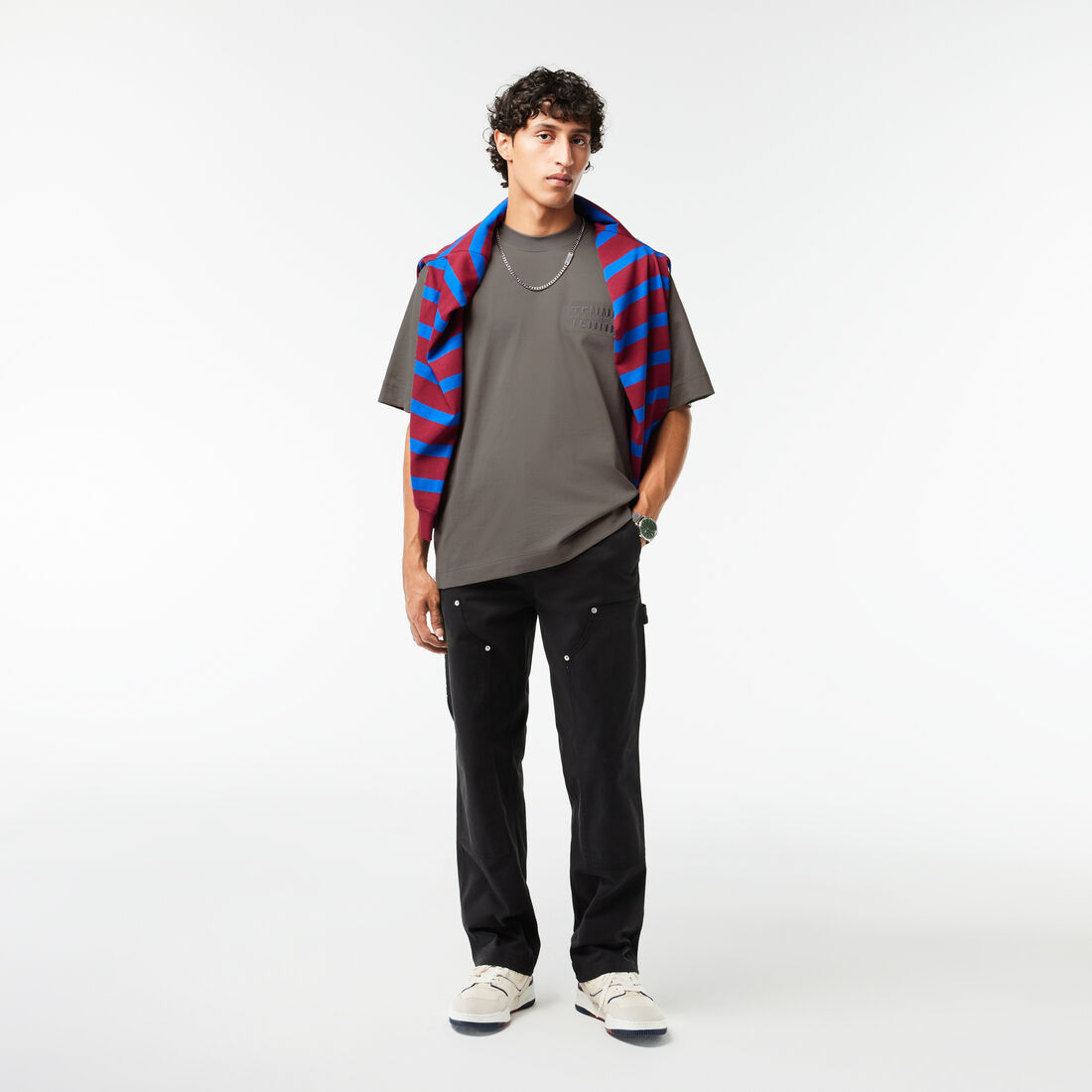 Embroidered Loose Fit Cotton T-shirt Embroidered Loose Fit Cotton T-shirt