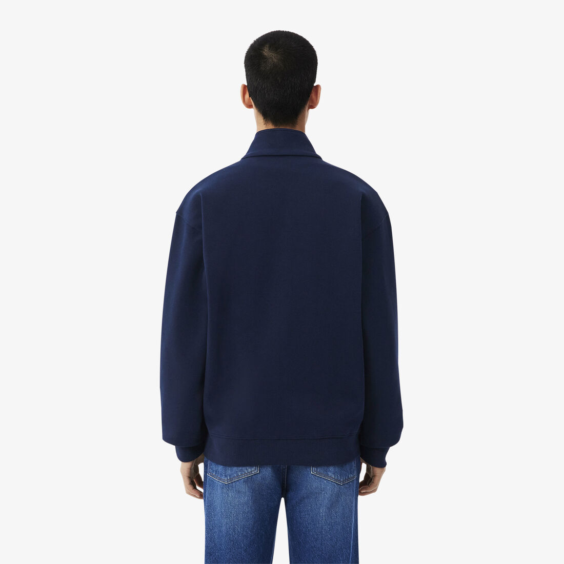 Double Face Pique Zipped Sweatshirt lacoste double face pique zipped sweatshirt