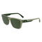 lacoste men s rectangular bio injected sunglasses