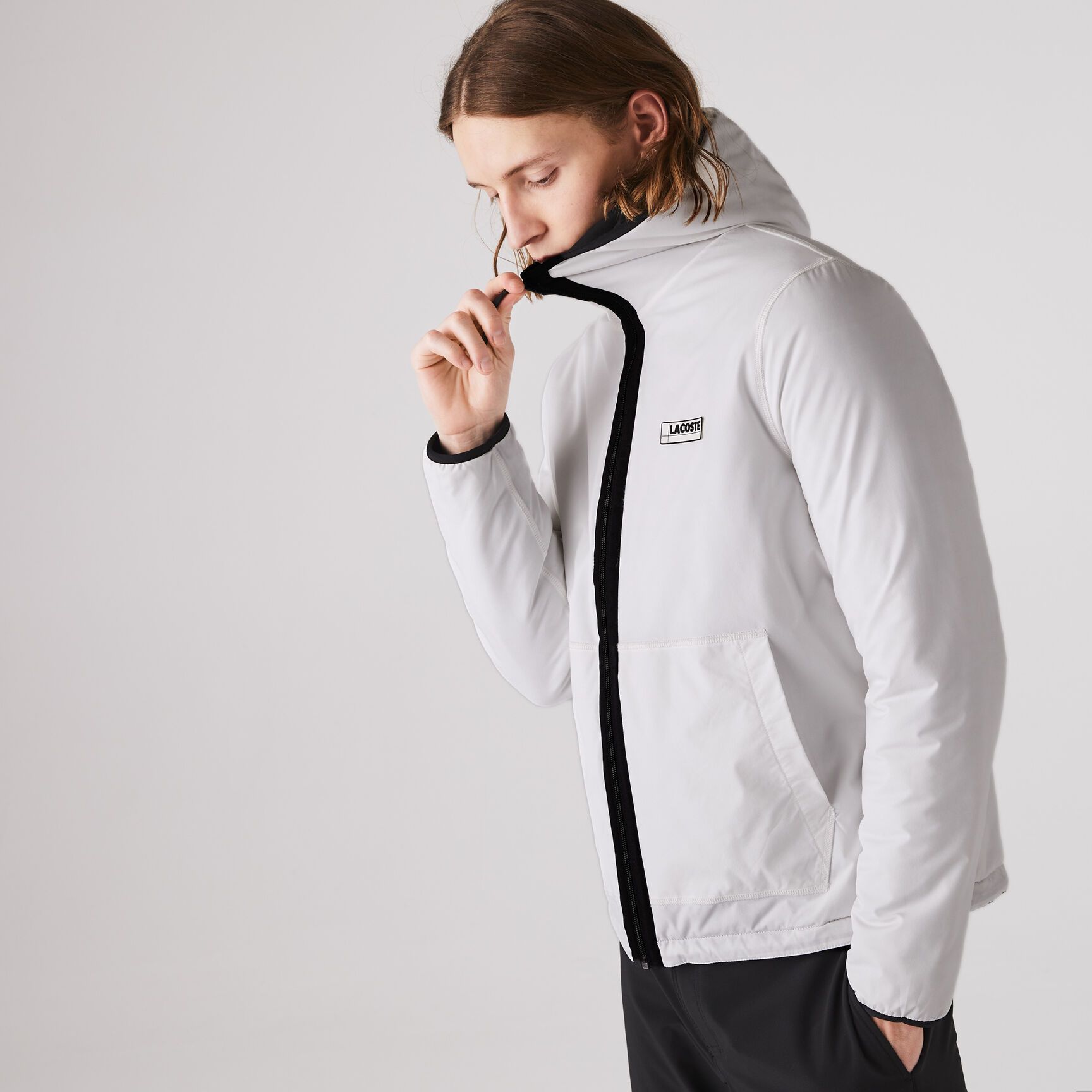 Men's Reversible Quilted Padded Sweatshirt Men's Reversible Quilted Padded Sweatshirt