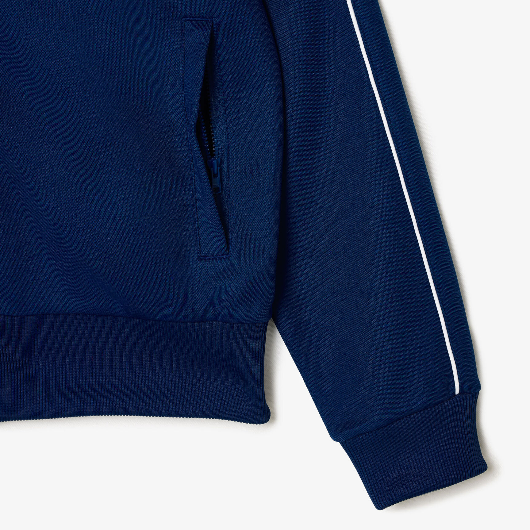 Paris Pique Zip Front Track Jacket