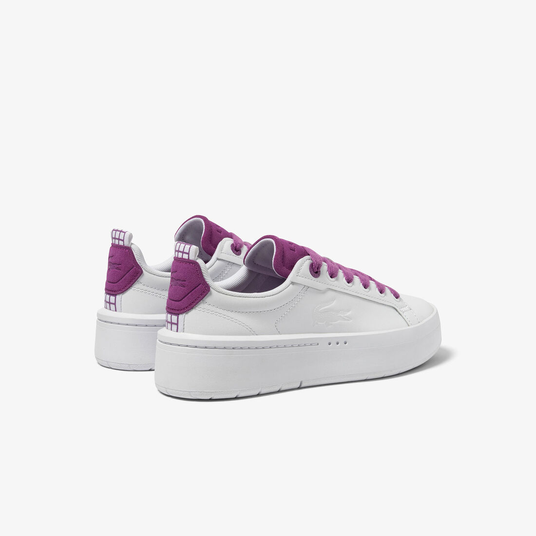 Women's Lacoste Carnaby Platform Leather Trainers Women's Lacoste Carnaby Platform Leather Trainers