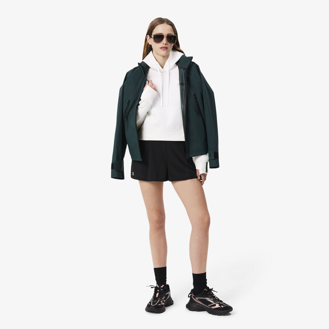 Short Cut Cotton Hoodie Short Cut Cotton Hoodie