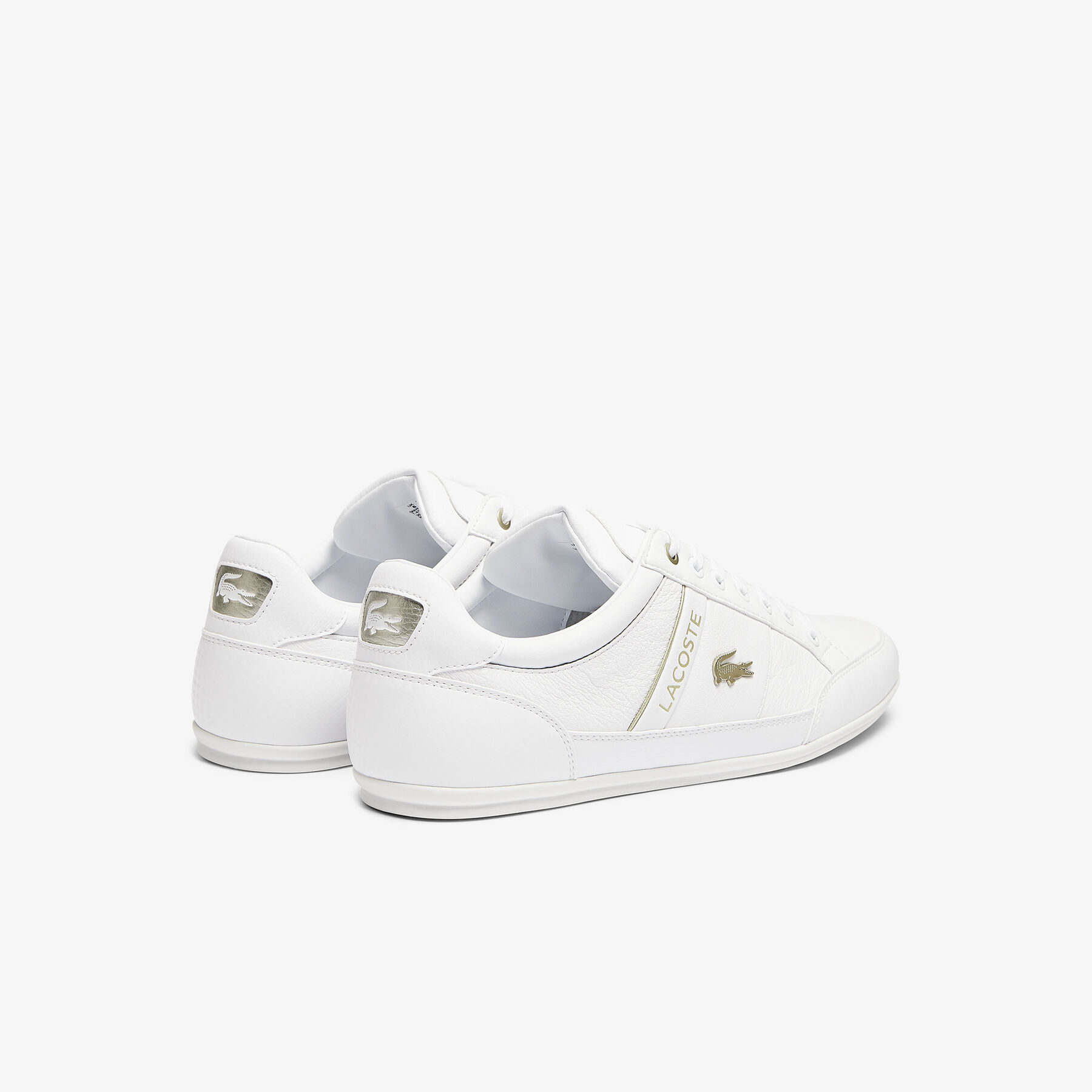 Men's Chaymon Synthetic and Leather Trainers lacoste men s chaymon synthetic and leather trainers