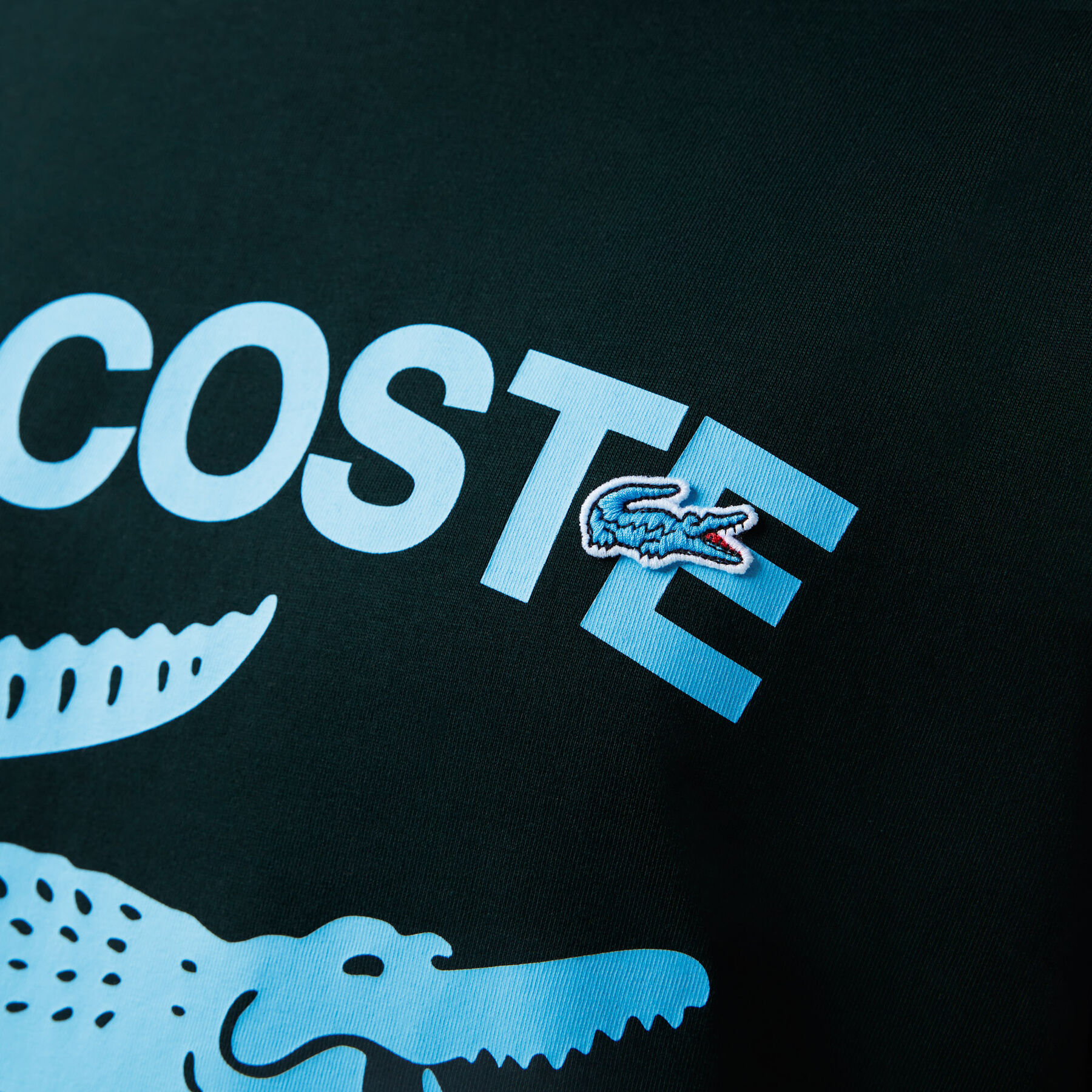 men s lacoste relaxed fit crocodile t shirt